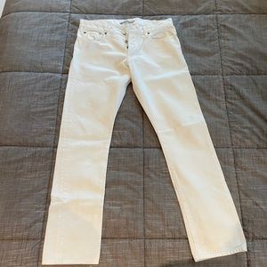VINCE White Denim Size 32